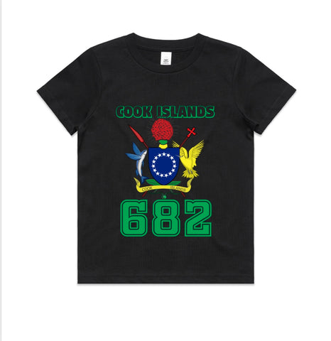 Cook Islands Kids 682 T-shirt